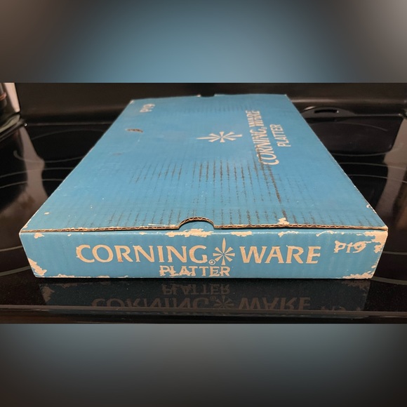 Corning Ware Blue Cornflower Meat Platter 16” P-19 In Box - Picture 7 of 15